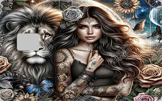 Bank  Card Sticker-BC-155